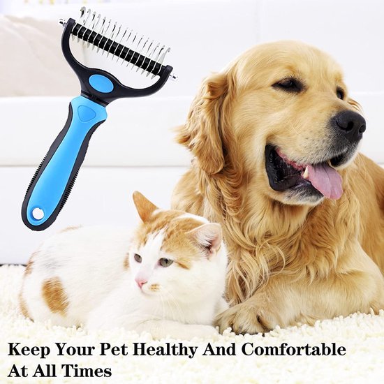 Peigne dents larges chien et chat