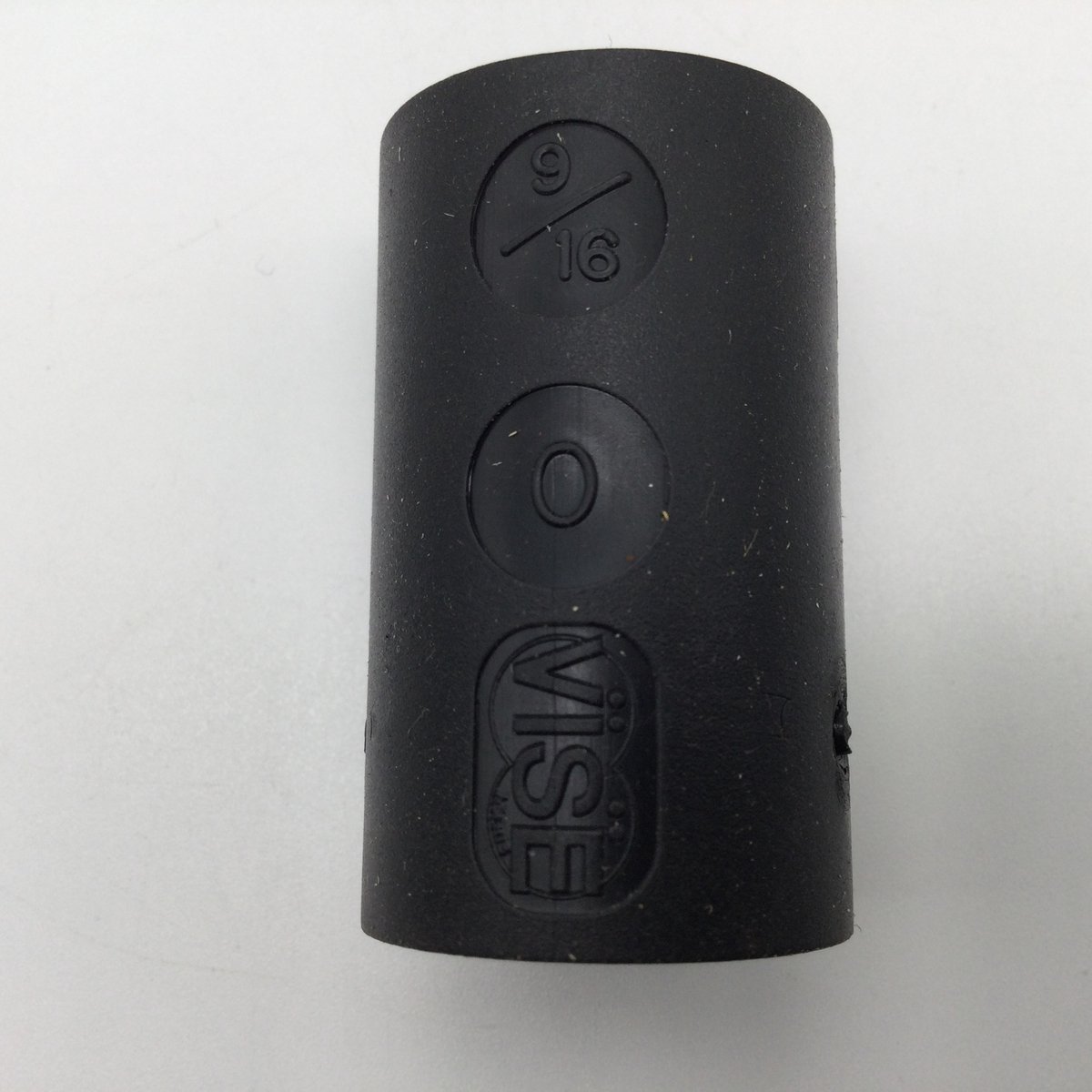 Bowling Bowlingbal vinger inserts, per 2 stuks, 'Vise powerlift / oval-grip inserts' , naar keuze powerlift of oval-grip, kleur zwart, maat 9/16 , nr. 0 , boormaat 31/32