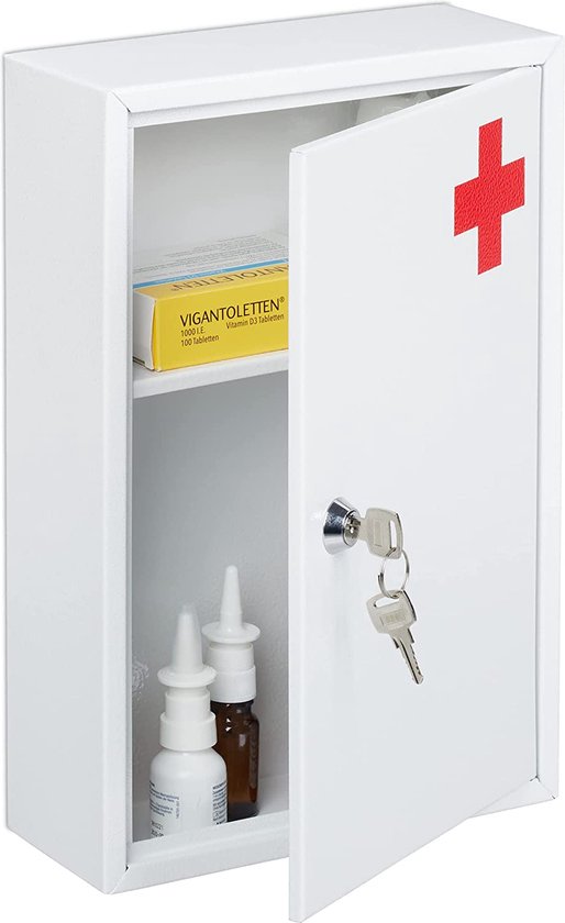 Armoire à pharmacie - Medicijnbox - boite à pharmacie à domicile -  rangement de