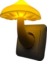 Mushroom Lamp - LED Paddenstoel Lamp - Paddenstoel Nachtlampje - Stopcontact Lamp - Automatisch Opladen - Energie Besparend - Sensor LED Lamp