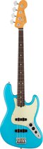 Fender American Professional II Jazz Bass RW (Miami Blue) - Elektrische basgitaar