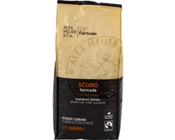 Alex Meijer - Espresso Bonen - Scuro Donker - 1 Kilo - Fairtrade