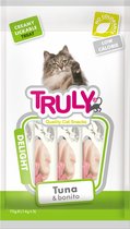 Truly - Tuna & Bonito Creamy Lickable - Kattensnack - Voordeelbundel 5 stuks