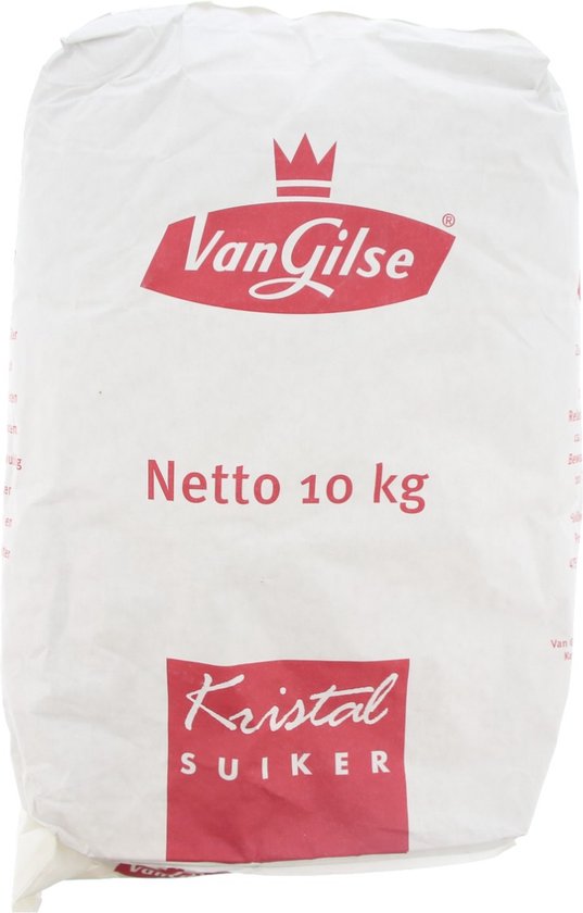 Van Gilse Kristalsuiker - Zak 10 kilo