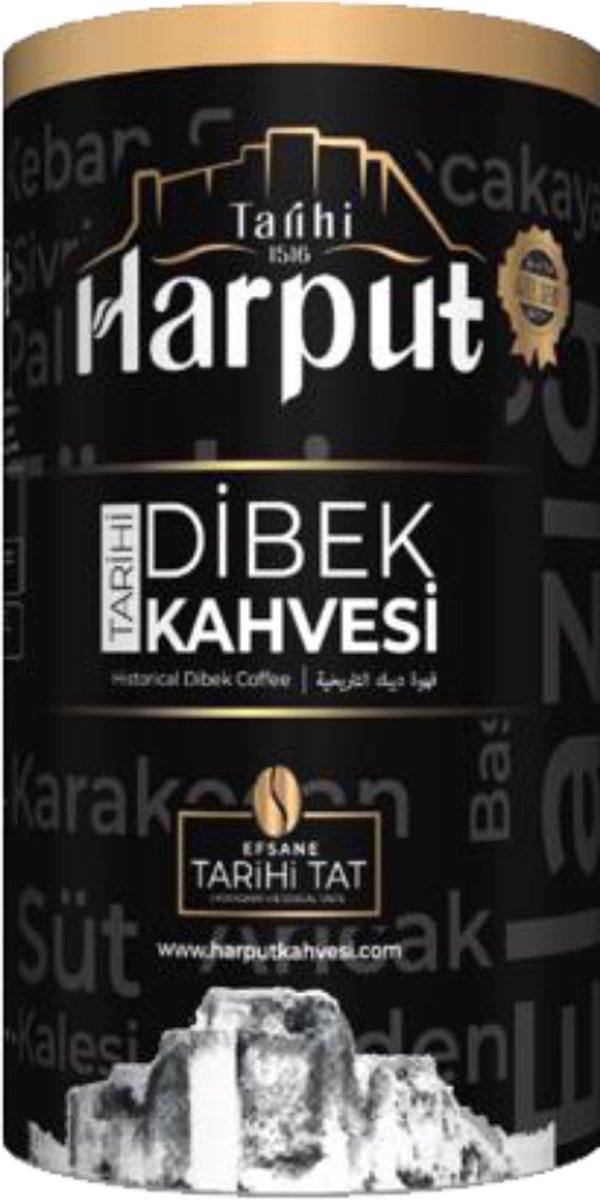 Tarihi Harput Dibek - Dibek Koffie - Turks Koffie - Turk Kahvesi - 500 Gram