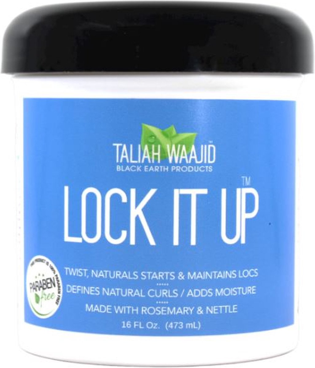 Taliah Waajid Black Earth Lock it Up 16oz - 473ml