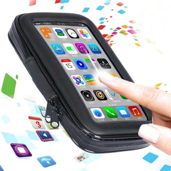 Mobile GPS Phone Holder for Smartphone Holder, 4 Inch - 7 Inches, Suitable for All Motorcycles with Holes for R1 R6 S1000RR F5 CBR650F VFR1200