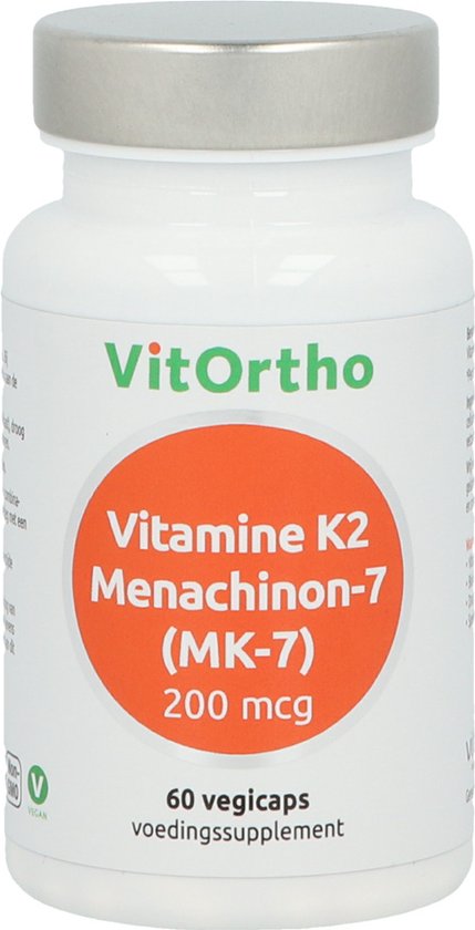 Vitortho Vitamine K2 Menachinon 7 60 vegacapsules