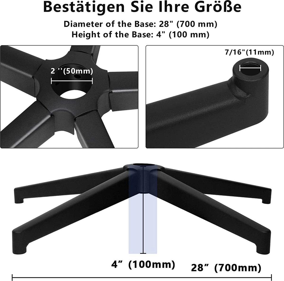 Schaffenburg Serie 300 NEN Ergonomische Bureaustoel Met Zwart Of Aluminium Voetkruis En Mesh Rugleuning