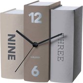 Table Clock Book - Basics Paper - 20x15x20cm