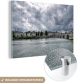 MuchoWow® Peinture sur Verre - Maastricht - Maas - Nederland - 60x40 cm - Peintures sur Verre Acrylique - Photo sur Glas