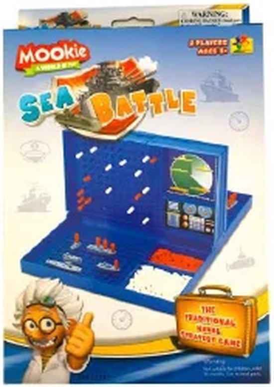 Afbeelding van het spel Zeeslag (Sea battle) - reiseditie