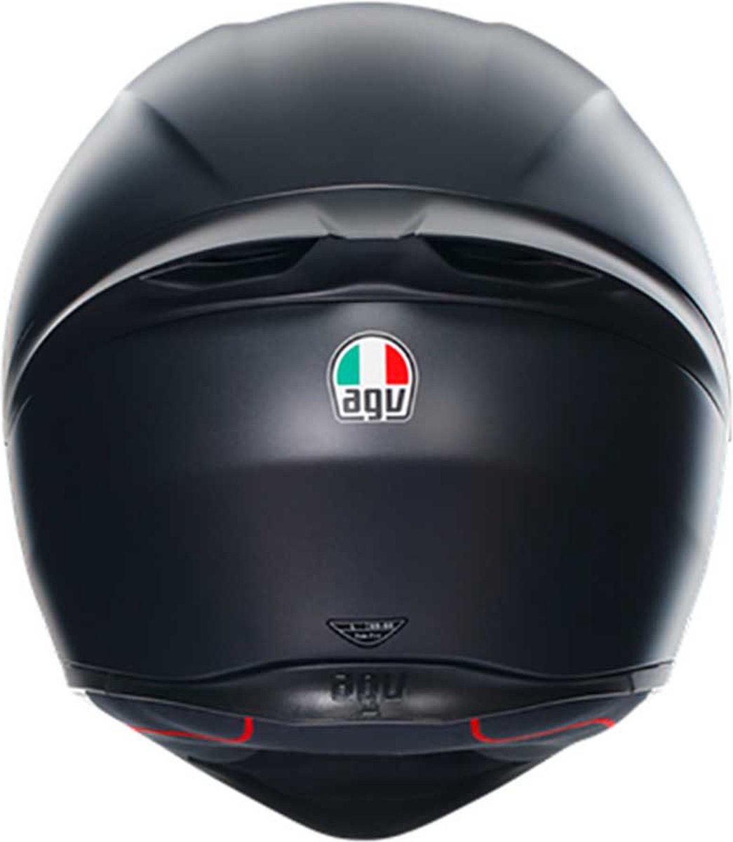 AGV K1 S E2206 Mat zwart Integraalhelm - Maat XS - Integraal helm - Scooter helm - Motorhelm - Zwart - Scooterhelmen mannen en vrouwen. – foto 8