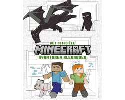 foto van Het officiële Minecraft avonturen kleurboek