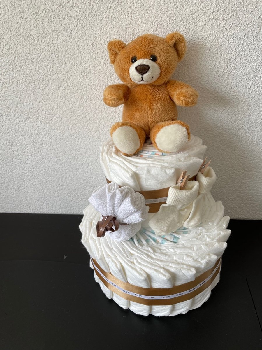 Gâteau 1 an fille nounours