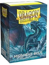 Dragonshield 100 Box Sleeves Matte Midnight Blue