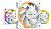 Be quiet! LIGHT WINGS White 120mm PWM Triple-Pack // BL100