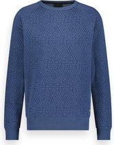 Twinlife Trui Sweater Tw24301 Dark Denim Mannen Maat - XL