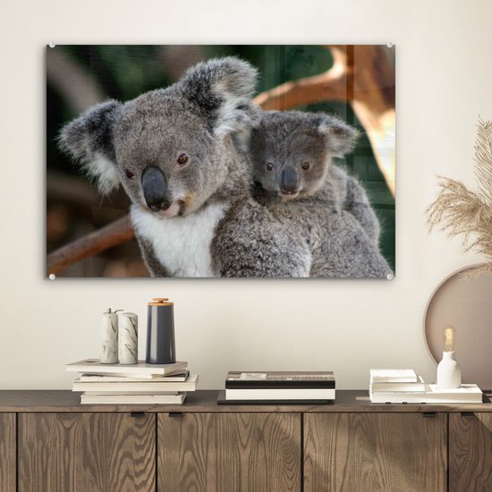 Comme un père comme un fils Glas 60x40 cm - Tirage photo sur Glas (Décoration murale en plexiglas)