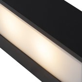 QAZQA houx - Design Wandlamp voor binnen - 2 lichts - L 250 mm - Zwart -  Woonkamer