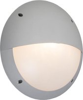 QAZQA lucia - Moderne Wandlamp voor buiten - 1 lichts - D 90 mm - Grijs - Buitenverlichting