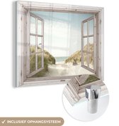 Peinture sur Verre - Transparent - Plage - Mer - 40x30 cm - Peintures sur Verre Peintures - Photo sur Glas