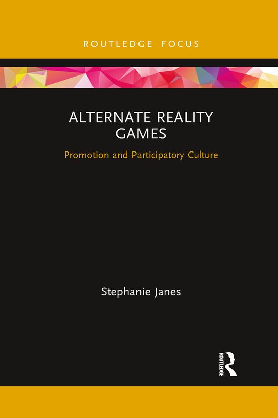Routledge Critical Advertising Studies- Alternate Reality Ga ... - cover