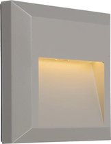 QAZQA gem - Moderne LED Wandlamp voor buiten - 1 lichts - D 30 mm - Grijs -  Woonkamer | Slaapkamer | Keuken