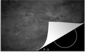 KitchenYeah® Inductie beschermer 81x52 cm - Retro - Kookplaat accessoires - Beton print - Grijs - Inductie beschermer - Kookplaataccessoires - Afdekplaat voor kookplaat - Inductiebeschermer - Inductiemat - Inductieplaat mat