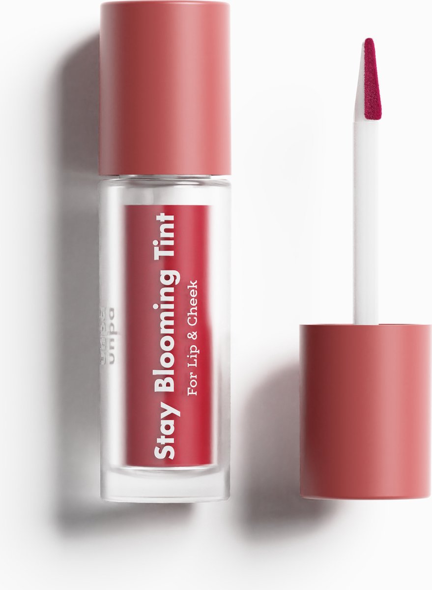 Unpa - Bubi Bubi Glossy lip Plumper Tint 3.5ml - Red - Lip Voller - Oogverblindend Effect - Dazzling Effect- Lip Booster -Herstellende Lippen - Extreme Lip Gloss