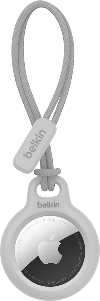 Belkin Beschermende houder met bandje voor Apple AirTag - Wit