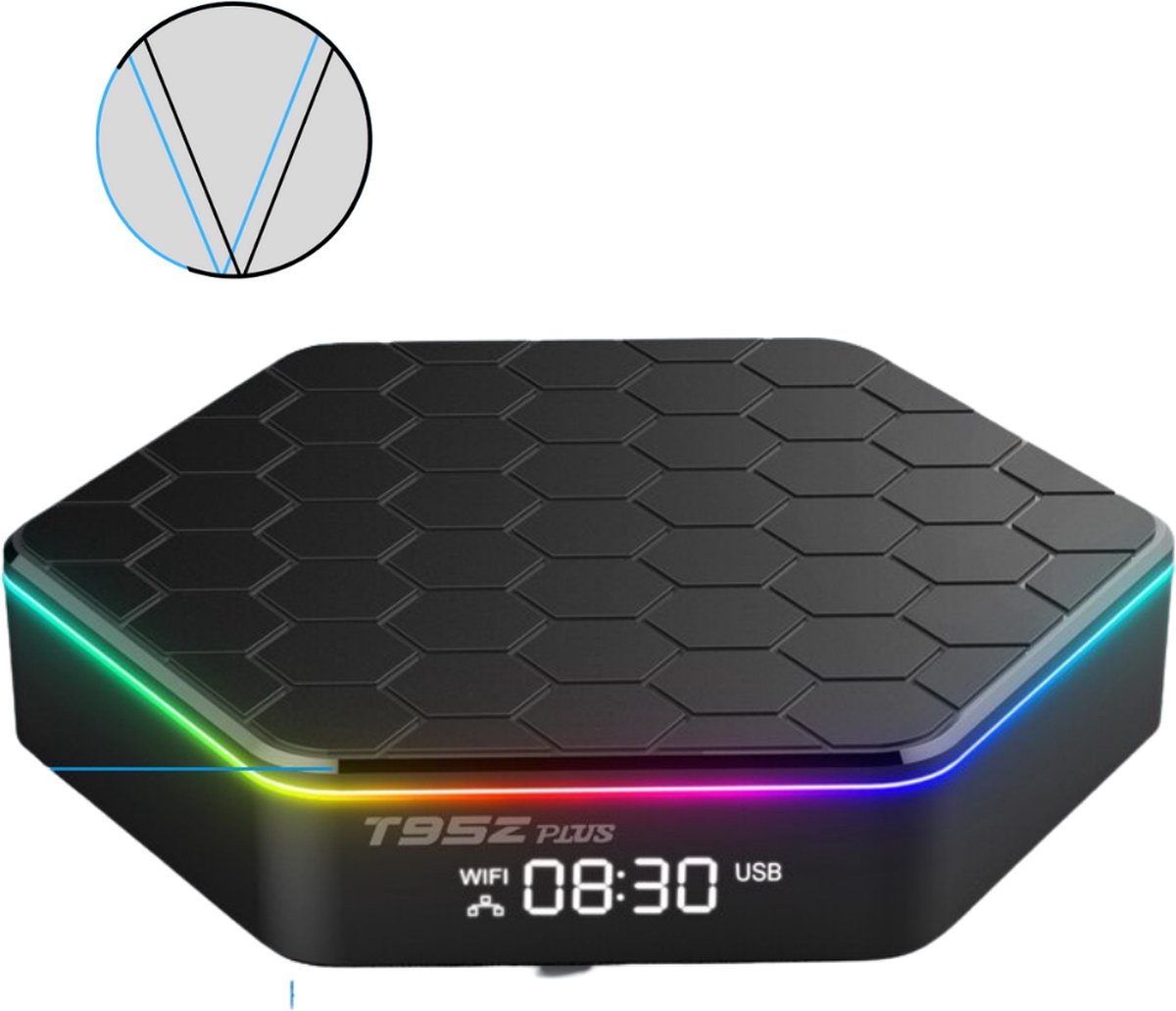 Iptv Box - Android Tv Box Met Afstandsbediening – Iptv Met 68 GB ...