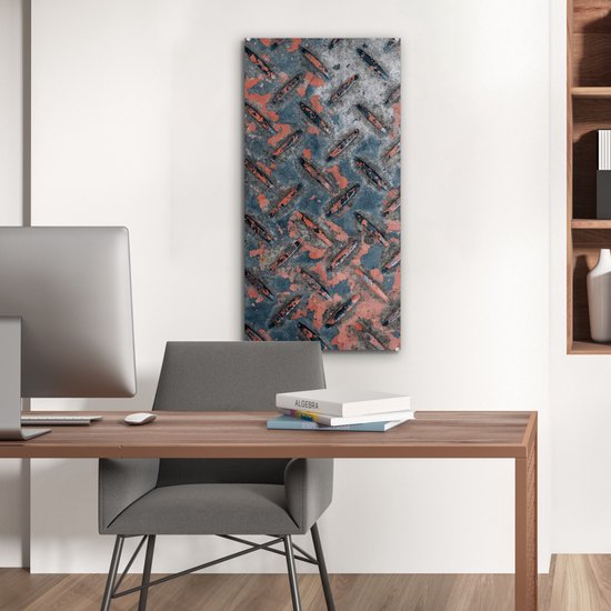 Peinture sur Verre - Fer - Plaques - Rouille - 40x80 cm - Peintures sur Verre Peintures - Photo sur Glas