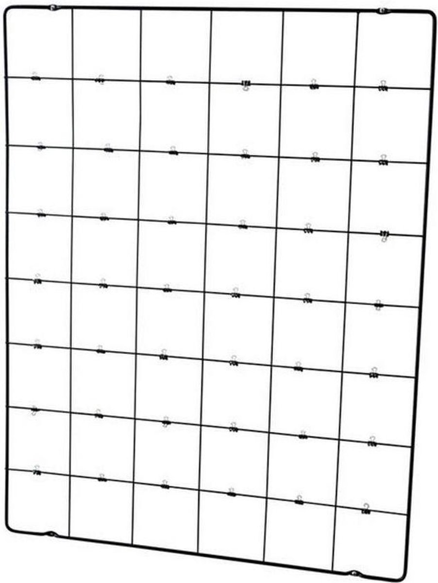 PUHLMANN - frame, foto / memory, 42 clips, MEMORY FRAME, 7 mm staal, zwart