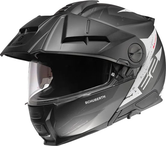 Schuberth E2 Explorer Grey Modular Helmet S - Maat S - Helm