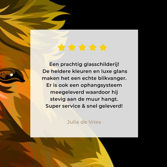 MuchoWow® Peinture sur verre 150x100 cm - Peinture sur verre acrylique - Cheval - Jaune - Zwart - Filles - Enfants - Meiden - Photo sur verre - Peintures