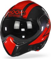 ROOF BoXXer Carbon Dart Red SM - Maat SM - Helm