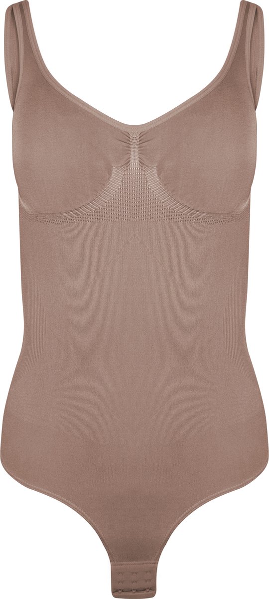 MAGIC Bodyfashion Low Back Body Dames Corrigerend ondergoed - Macchiato