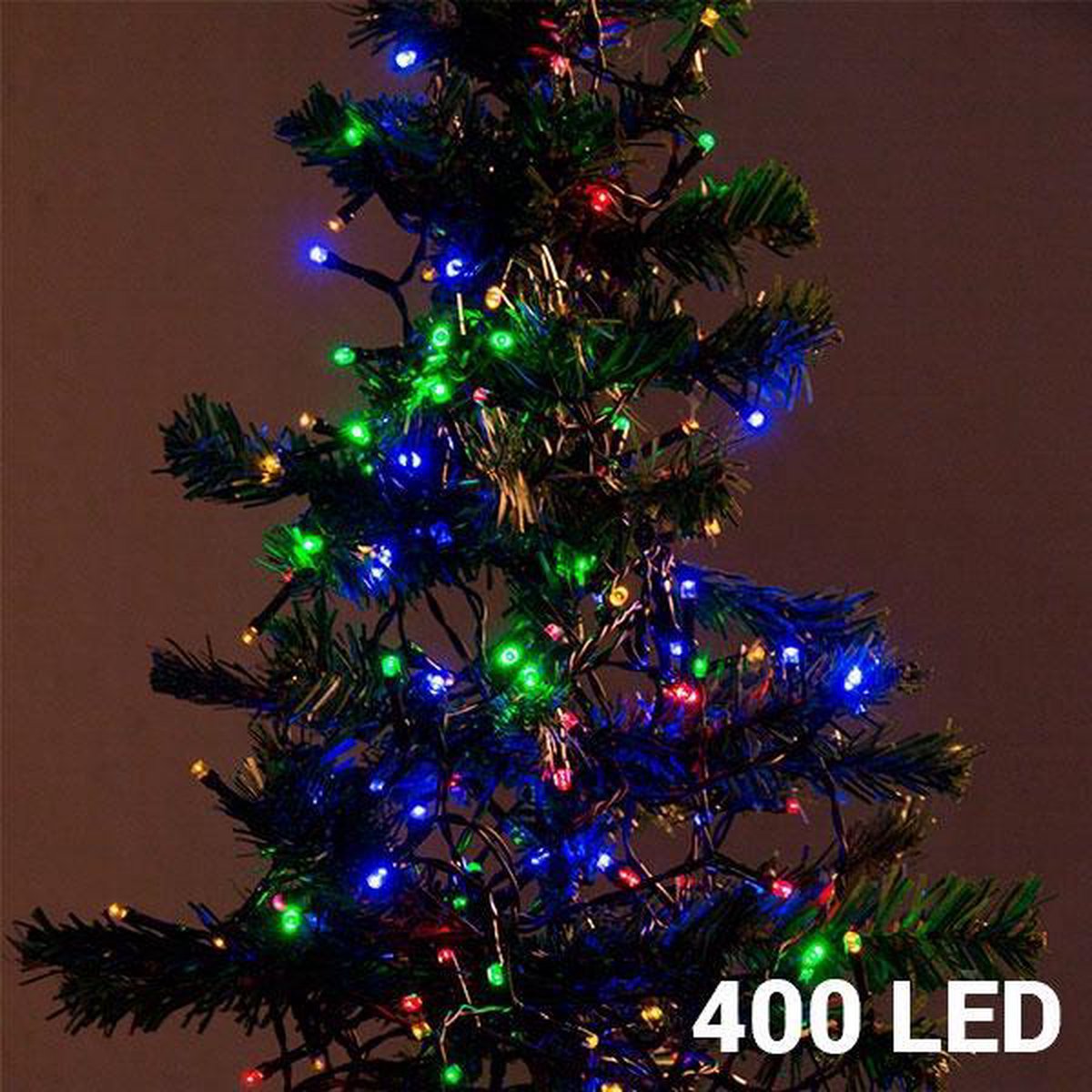 Gekleurde kerstlichtjes - microcluster - 8 meter - 400 LED-lampjes – foto 5