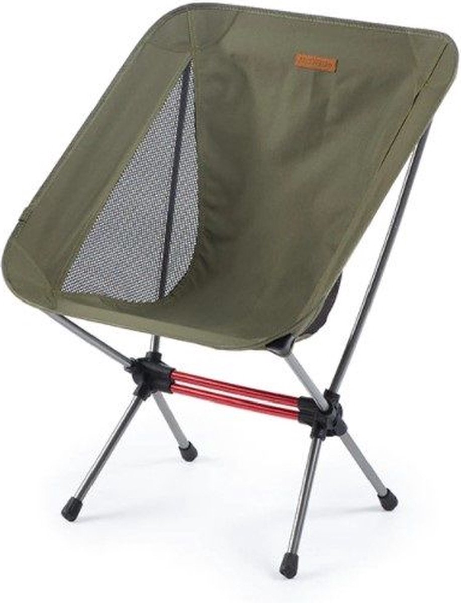 Naturehike YL08 Folding Moon Chair ( Olive, 188g ) Material-Polyester | Folding Chair | Adjustable | Comfortable | Collapsible | Foldable | Picnic | Camping | Fishing Chair