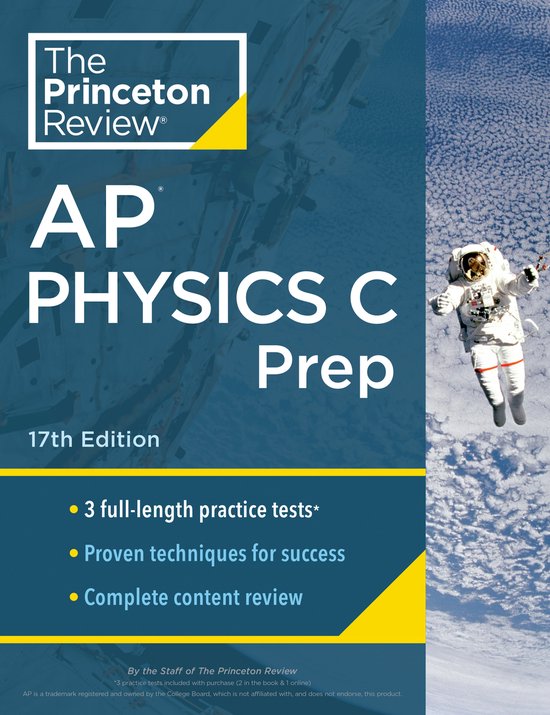 College Test Preparation Princeton Review AP Physics C Prep, 2024, The