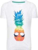 Name It T-shirt Pako bright white pineapple