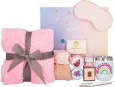 Giftbox voor vrouwen - Geschenk set - Wellness set - Moederdag cadeau - Valentijn cadeau- 11 delig