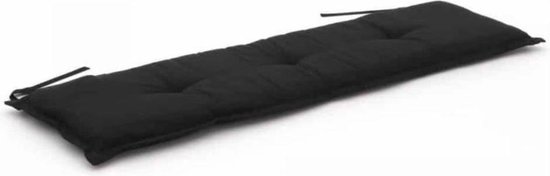 Bankkussen 220x48 cm Rib black Bankkussen 220x48 cm Rib black