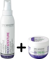 Spa Master Heat Protect Spray & Protection Cream Voordeelset - Hittebeschermende Styling Spray En Haarpunten crème - Samen 300ML