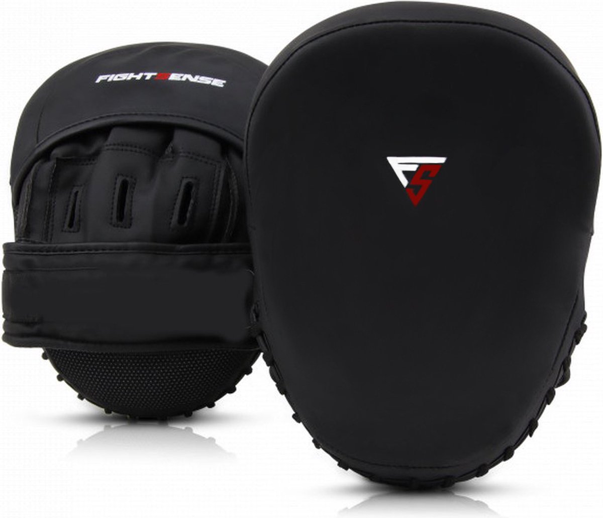 Fightsense - Boksen en Trainen met de Boks Pads van Booster Fightgear – Professionele Bokspads – Zeer Stevig Stootkussen – Training Pads voor Boksen/Kickboksen/MMA/Muay Thai - 2 stuks