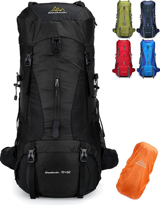 Doshwin 70L sac à dos sac à dos de camping sac à dos de trekking sac à dos  de... | bol.com