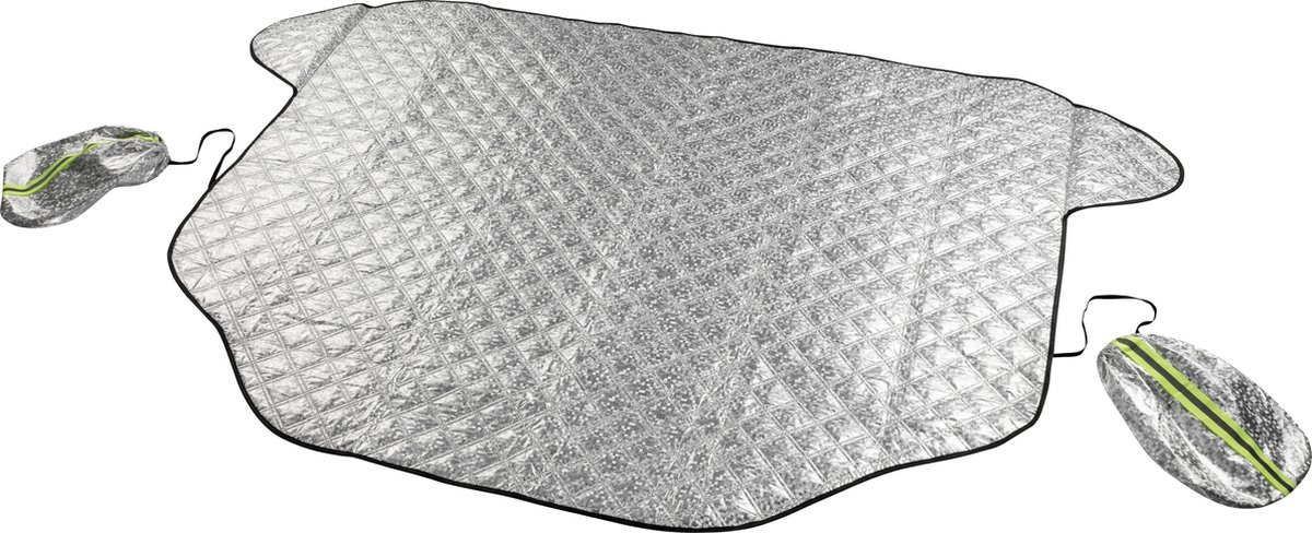 Walser Premium thermische voorruitbeschermer met zijspiegelhoes 147x120 cm