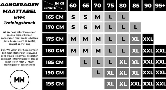 MW Training Pants for Men Long - Pantalon de sport long pour le gymnase - Incl. Sac Mobile - Taille XXL