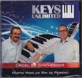 Keys Unlimited - Orgel en Synthesizer - Martin Mans en Wim de Penning / CD Instrumentaal - Klassiek - Populair / Fanfare - Vier Jaargetijden - Le Basque - My Way - Toccata - Orgel improvisatie - Chariots of Fire - Marche - Ameno - MoonRiver - Adiemus